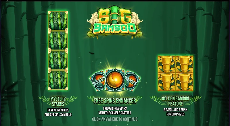 Snímek obrazovky Big Bamboo