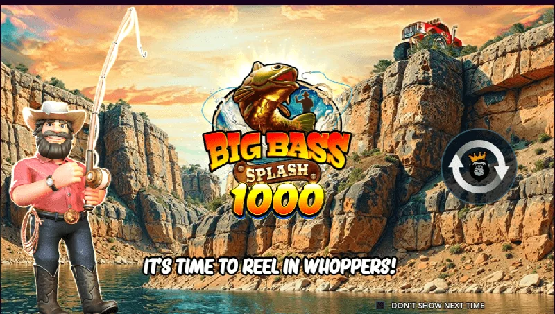 Snímek obrazovky Big Bass Splash 1000