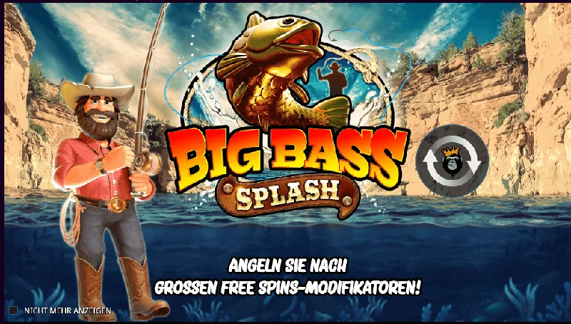 Snímek obrazovky Big Bass Splash
