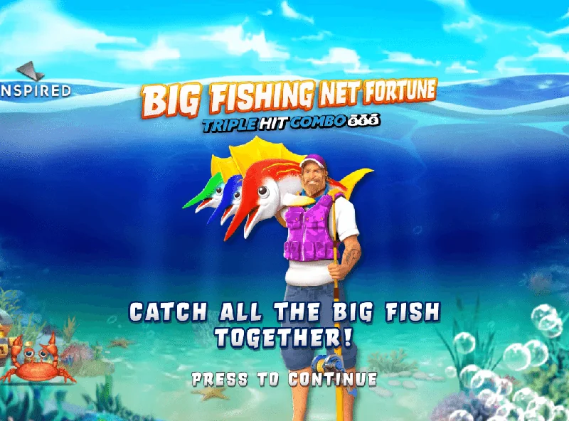 Snímek obrazovky Big Fishing Net Fortune