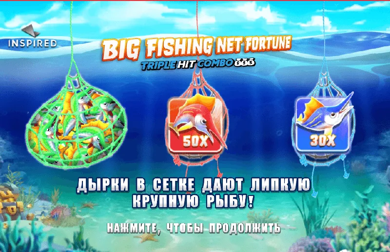 Snímek obrazovky Big Fishing Net Fortune