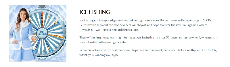 Snímek obrazovky Ice Fishing