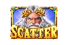 Symbol Scatter Zeus ve hře Gates of Olympus