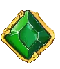 Symbol zeleného drahokamu Guardians of Glory