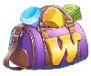Symbol Wild Bag ve hře Mystery Heist