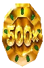 Symbol mince 500x pirots 4