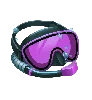 Symbol potápěčské masky Razor Shark