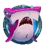 Symbol Růžový žralok Razor Shark