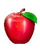 Symbol jablka Sweet Bonanza 1000