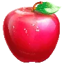 Symbol červeného jablka Sweet Rush Bonanza