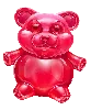 Symbol červeného gumového medvídka Sweet Rush Bonanza