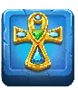 Symbol Ankh ve hře UFO Pyramids