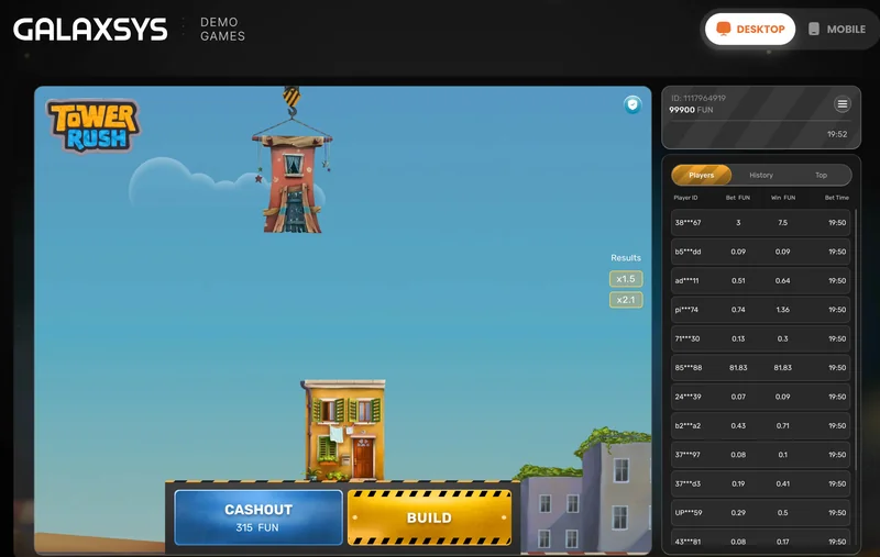 Snímek obrazovky Tower Rush