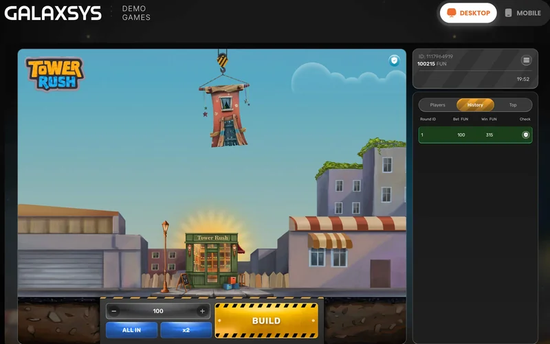 Snímek obrazovky Tower Rush