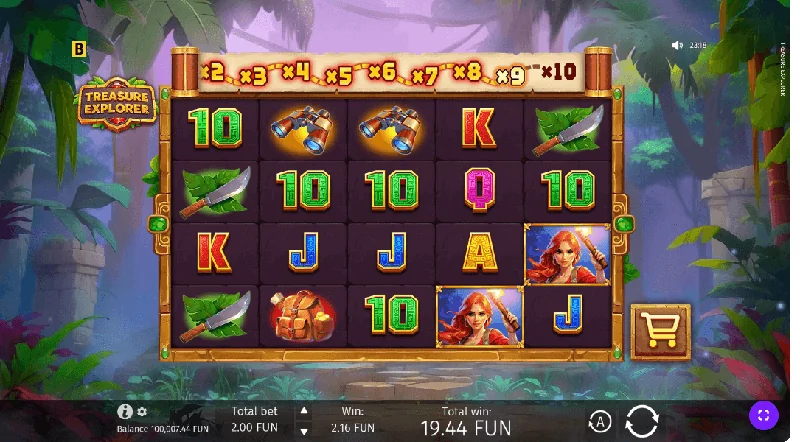 Snímek obrazovky Treasure Explorer
