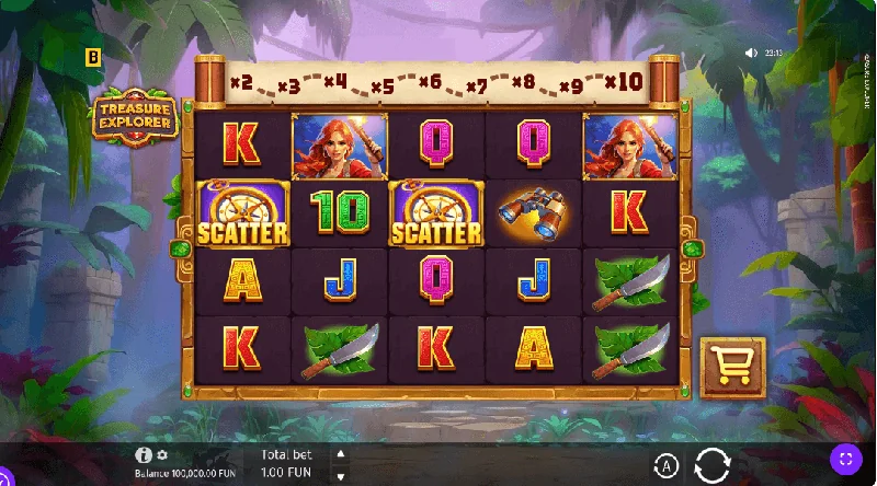 Snímek obrazovky Treasure Explorer